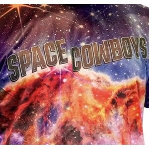 Sugar Land Space Cowboys  Nasa Jersey Short Sleeve Shirt Houston Astros Adult XL